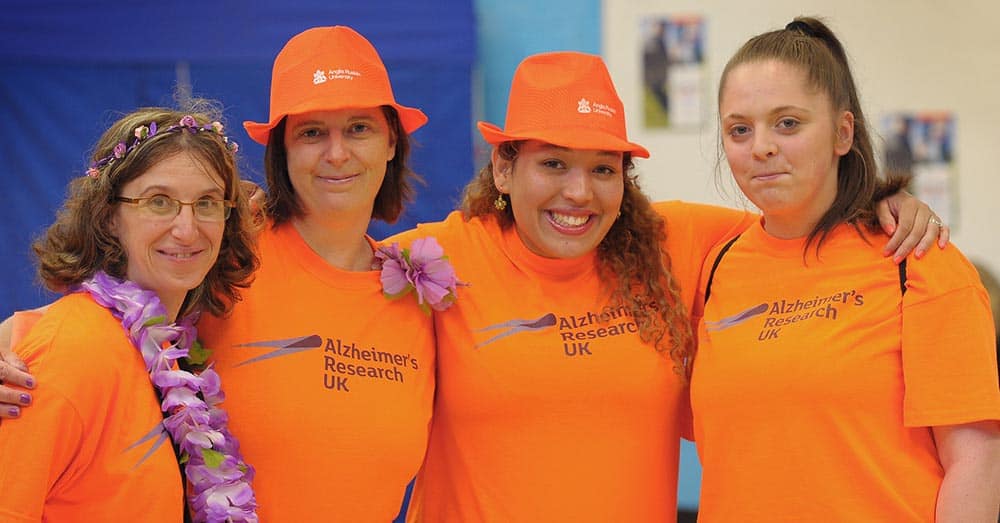 Alzheimer's Research UK volunteers image