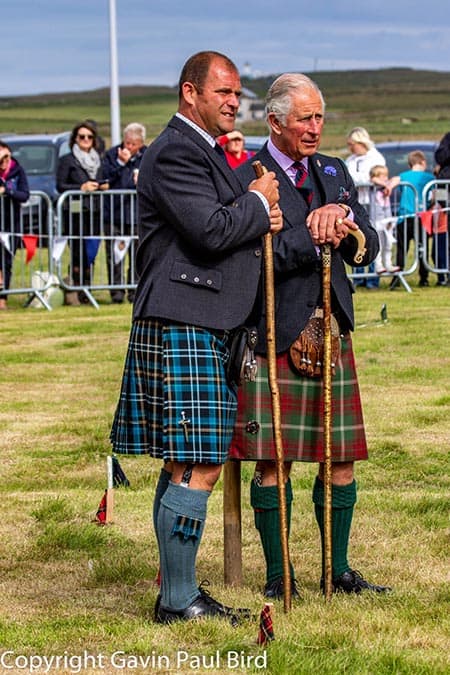 Prince Charles at the Adaptive Highland Games image
