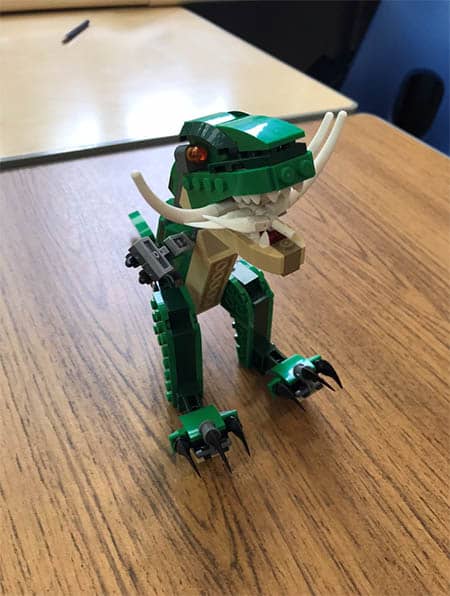 Lego dinosaur image