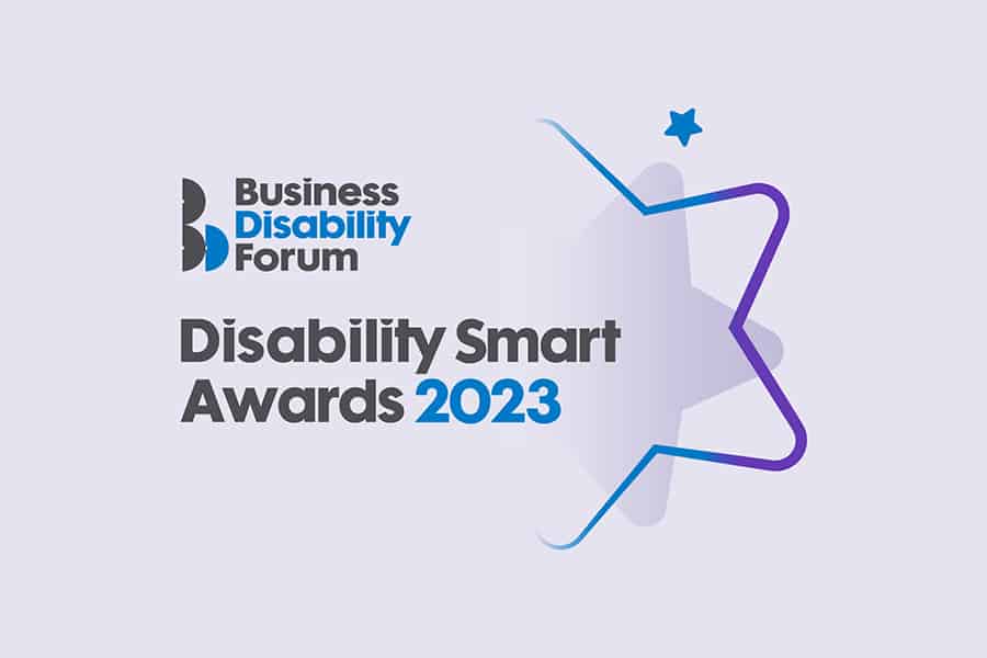 Business Disability Forum Disability Smart Awards 2023 image