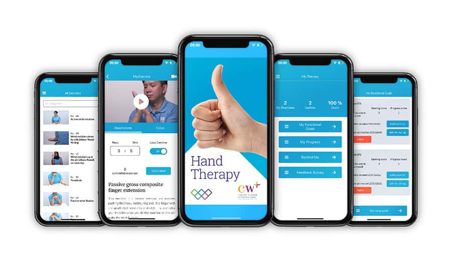 Chelsea and Westminster Hospital NHS Foundation Trust Hand Therapy app