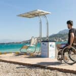 Video: UK beaches to become more accessible with new track system to help disabled people into the sea