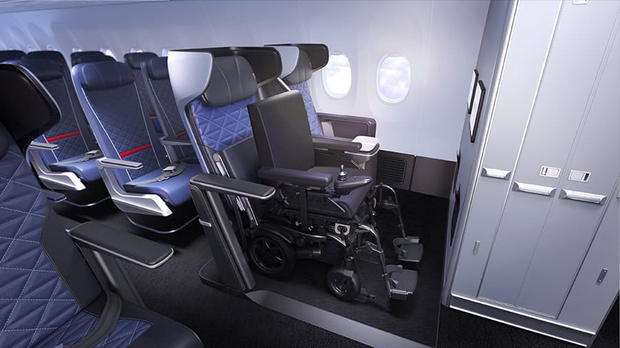 Delta Flight Products First Class Seat image